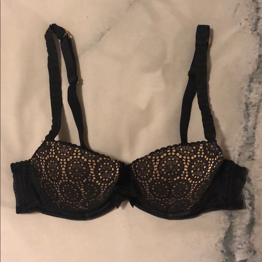 Stella McCartney lace overlay bra